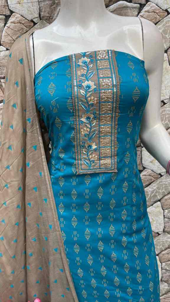 Elegant Jaipuri Cotton Suit Set ✨