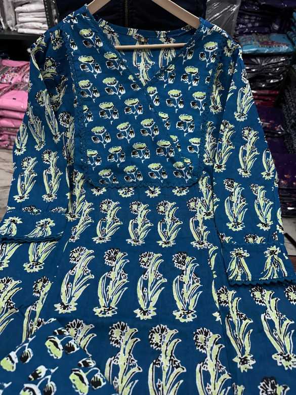 Floral Kurti Set for Effortless Style