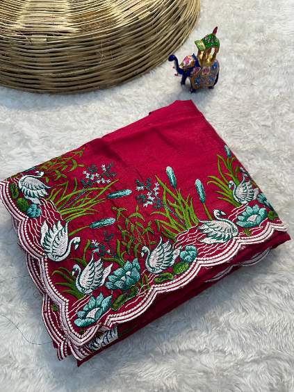 Elegance Redefined Pure Tussar Silk Saree