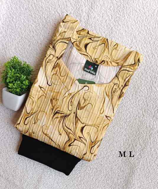 Trendy Popcorn Kurti with Jeggings