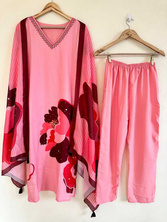 Designer Kurti Pant Set for the Festive Season