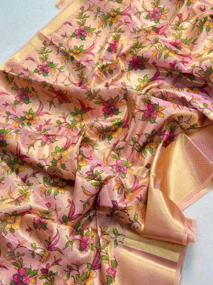 Exquisite Banarasi Tissue Silk Saree